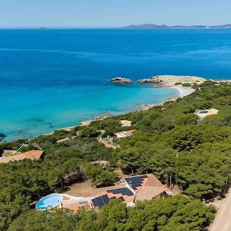 Villa Eliana sul Mare Porto Pino Exterior foto